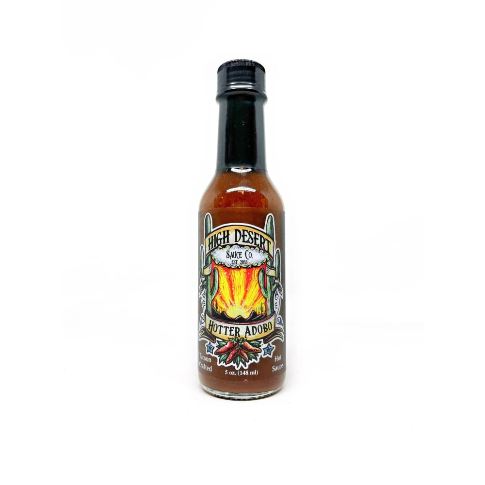 High Desert Hotter Adobo Hot Sauce - Hot Sauce