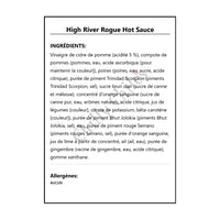 High River Rogue Hot Sauce - Hot Sauce