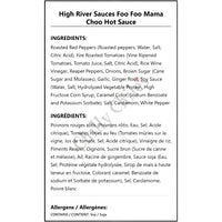 High River Sauces Foo Foo Mama Choo Hot Sauce - Hot Sauce