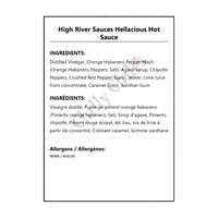 High River Sauces Hellacious Hot Sauce - Hot Sauce