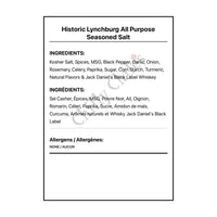 Historic Lynchburg All Purpose Seasoned Salt - Spice/Peppers