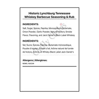 Historic Lynchburg Tennessee Barbecue Seasoning & Rub - Spice/Peppers