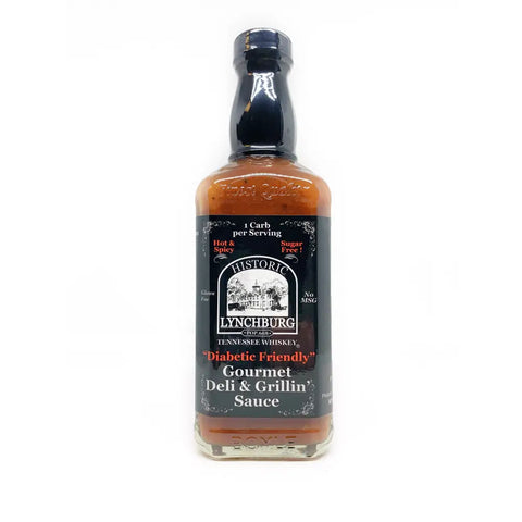 Historic Lynchburg Tennessee ’Diabetic Friendly’ Hot & Spicy BBQ - BBQ Sauce