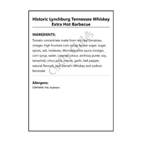 Historic Lynchburg Tennessee Extra Hot Barbecue - BBQ Sauce