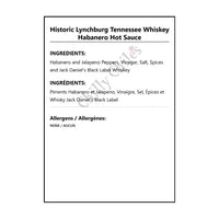 Historic Lynchburg Tennessee Habanero Hot Sauce - Hot Sauce