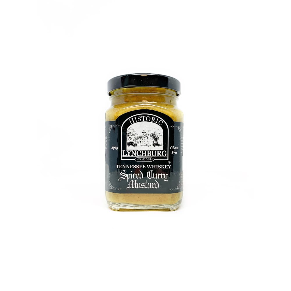 Historic Lynchburg Tennessee Whiskey Spiced Curry Mustard - Condiments