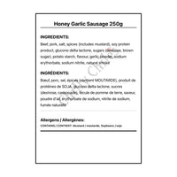 Honey Garlic Sausage 250g - Other