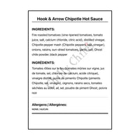 Hook & Arrow Chipotle Hot Sauce - Hot Sauce