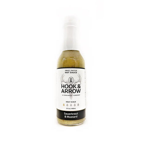 Hook & Arrow Sauerkraut & Mustard Hot Sauce - Hot Sauce