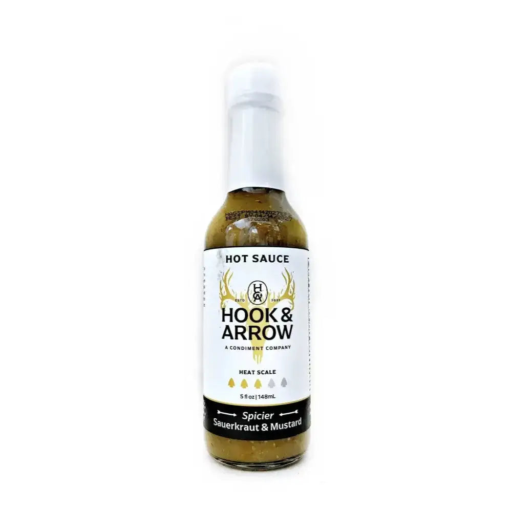 Hook & Arrow Sauerkraut & Mustard Hot Sauce - Hot Sauce