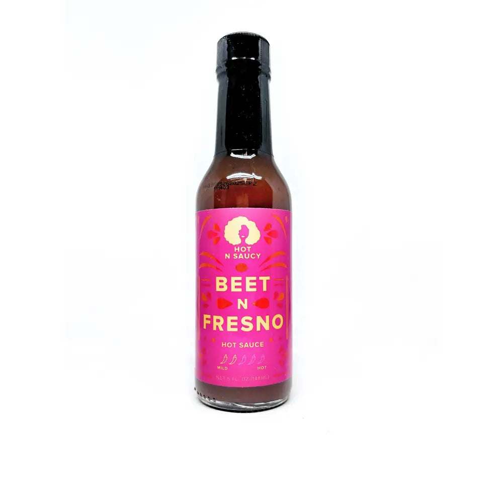 Hot N Saucy Beet N Fresno Hot Sauce - Hot Sauce