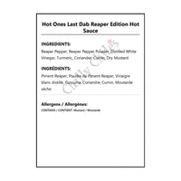 Hot Ones Last Dab Reaper Edition Hot Sauce - Hot Sauce