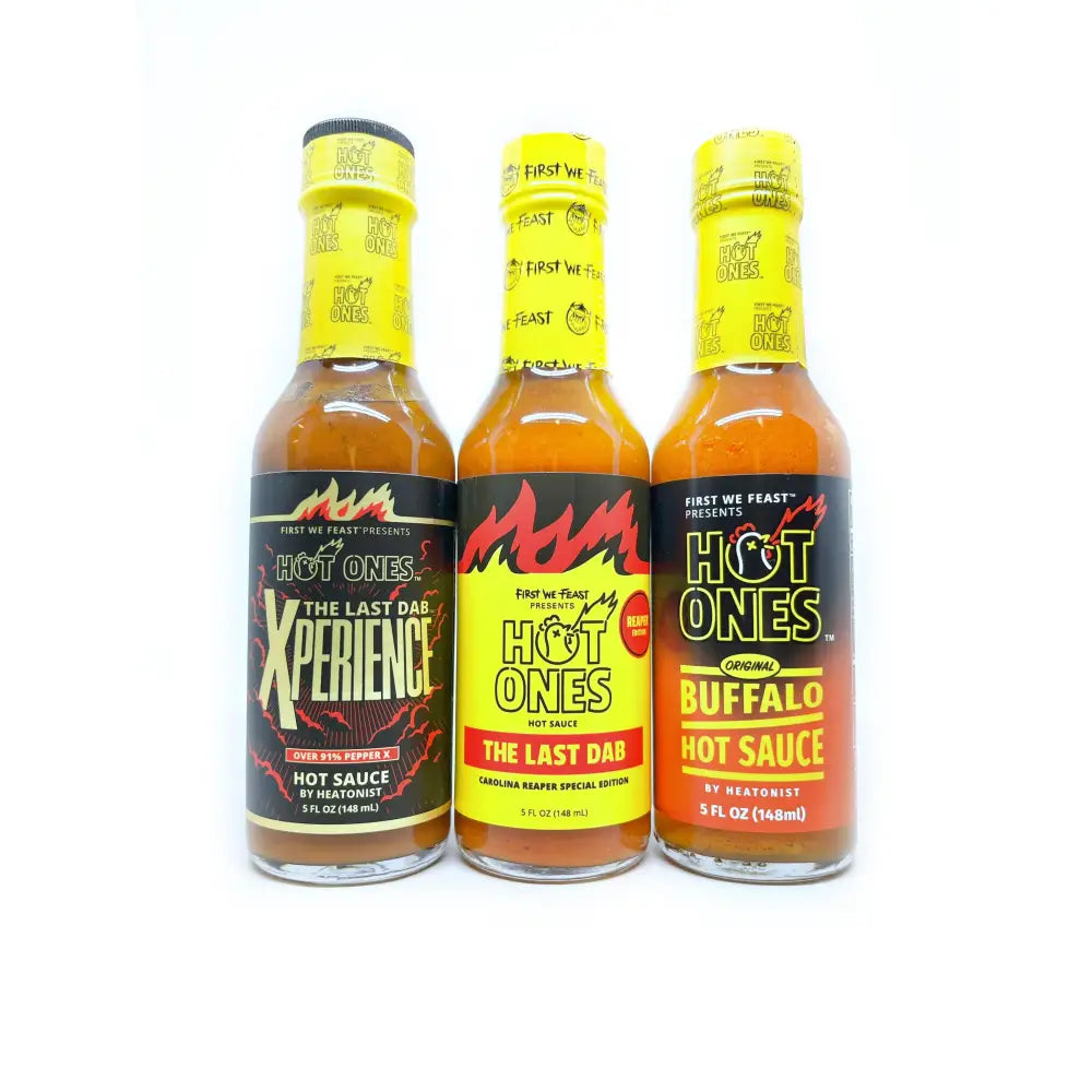 Hot Ones Record Breaker 3pk Hot Sauce