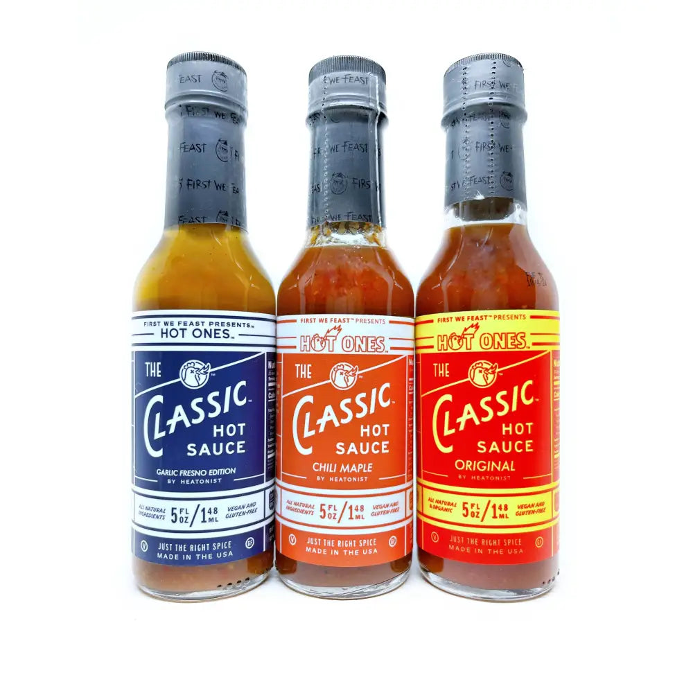 Hot Ones The Classic Mixed 3pk - Hot Sauce