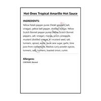 Hot Ones Tropical Amarillo Hot Sauce - Hot Sauce