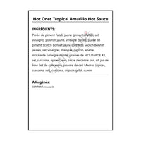 Hot Ones Tropical Amarillo Hot Sauce - Hot Sauce