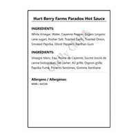 Hurt Berry Farms Paradox Hot Sauce - Hot Sauce