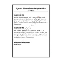 Iguana Mean Green Jalapeno Hot Sauce - Hot Sauce