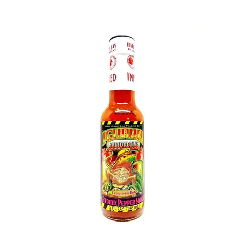 Iguana Radioactive Atomic Pepper Hot Sauce - Hot Sauce
