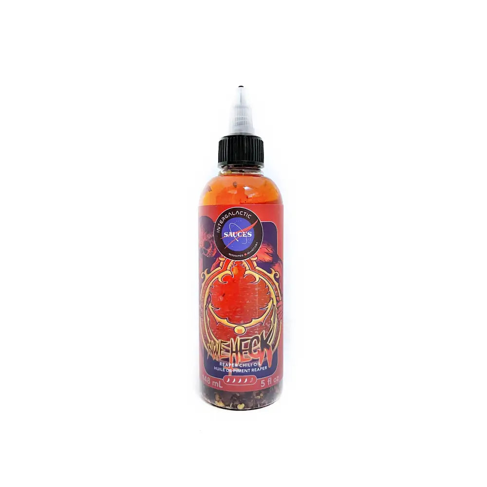 Intergalactic Sauces AWEHECK Reaper Chili Oil - Condiments