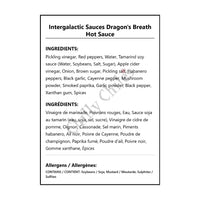 Intergalactic Sauces Dragon’s Breath Hot Sauce - Hot Sauce