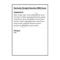 Kentucky Straight Bourbon BBQ Sauce - BBQ Sauce