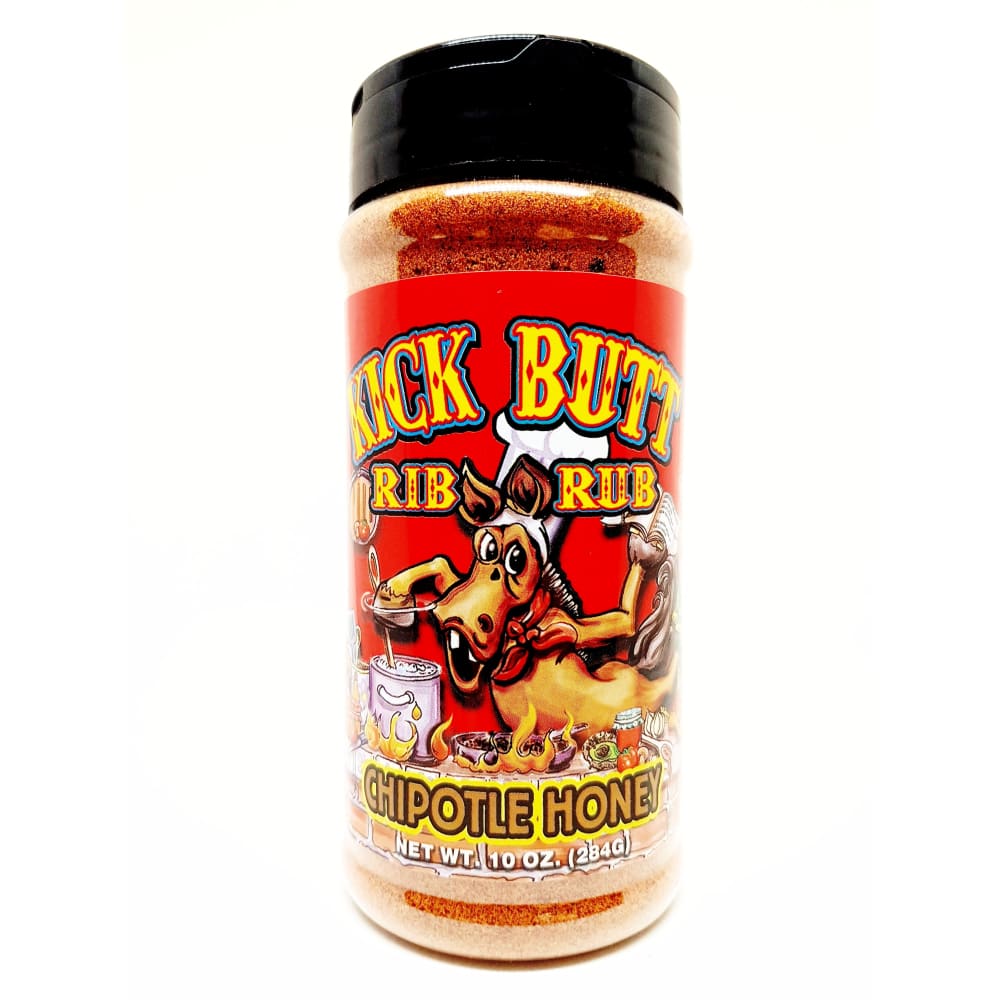 Kick Butt Chipotle Honey Rib Rub - Spice/Peppers