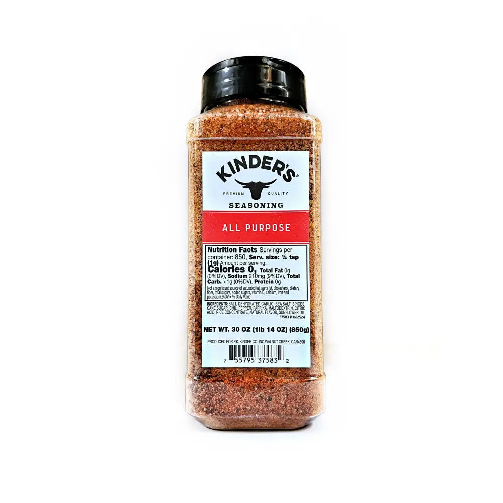 Kinder’s All Purpose Seasoning 30oz Spice/Peppers