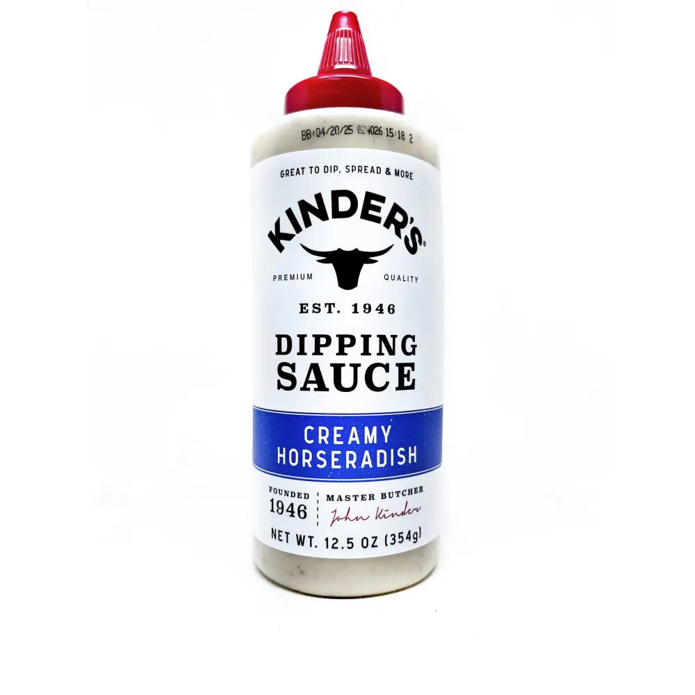 Kinder’s Creamy Horseradish Dipping Sauce - Wing Sauce