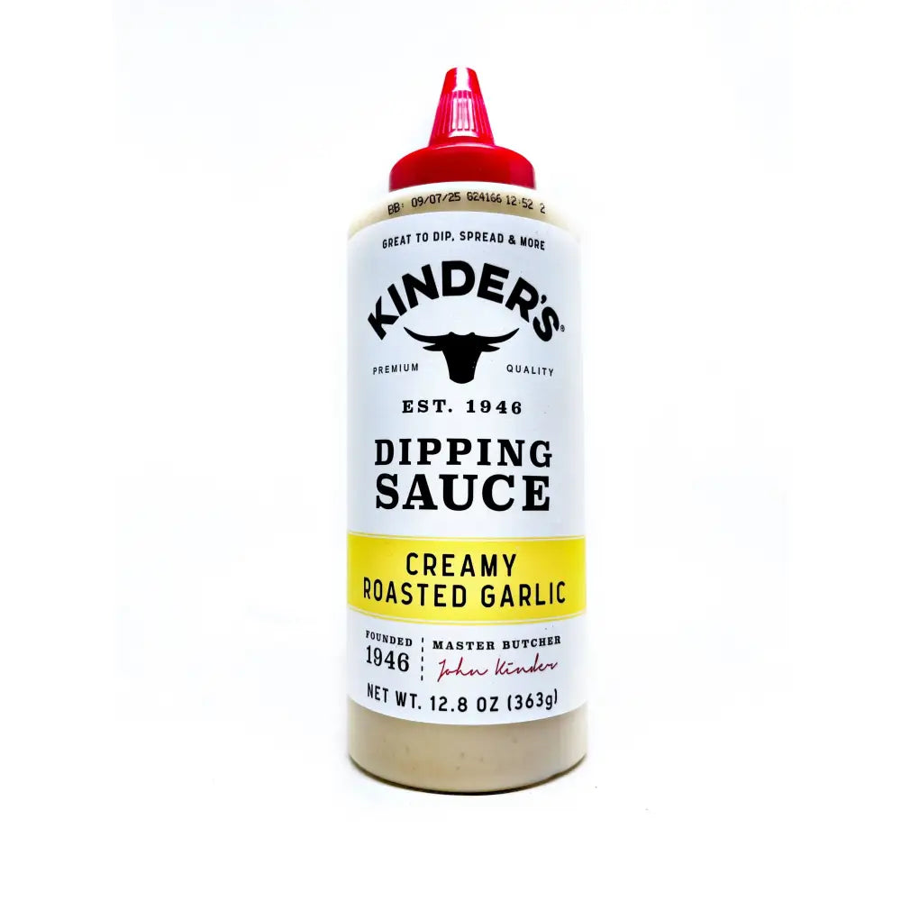 Kinder’s Creamy Roasted Garlic Dipping Sauce - Condiments