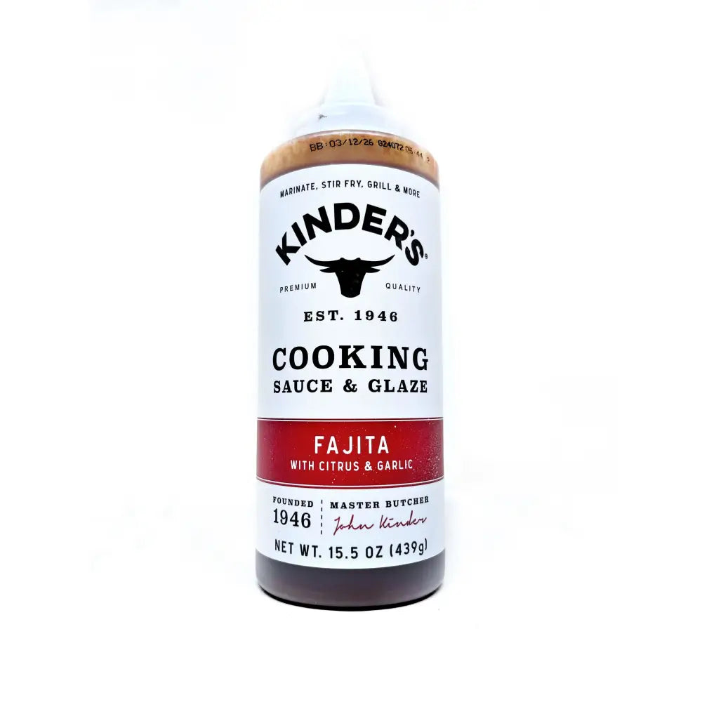 Kinder’s Fajita Cooking Sauce - BBQ Sauce