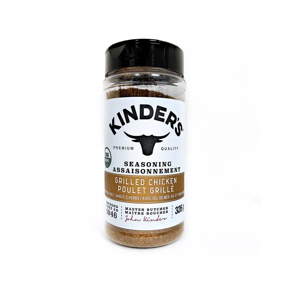 Kinder’s Grilled Chicken Seasoning - Spice/Peppers