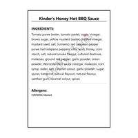 Kinder’s Honey Hot BBQ Sauce - BBQ Sauce