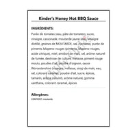 Kinder’s Honey Hot BBQ Sauce - BBQ Sauce