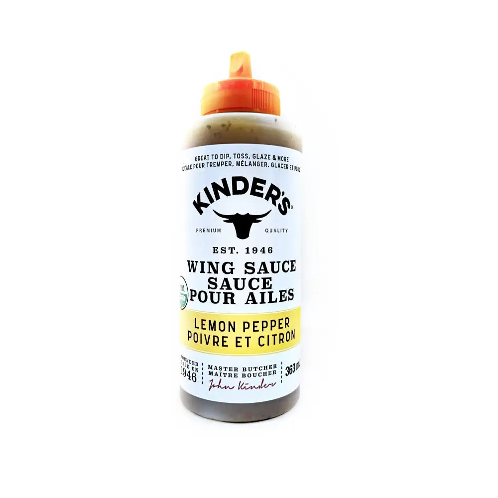 Kinder’s Lemon Pepper Wing Sauce - Wing Sauce