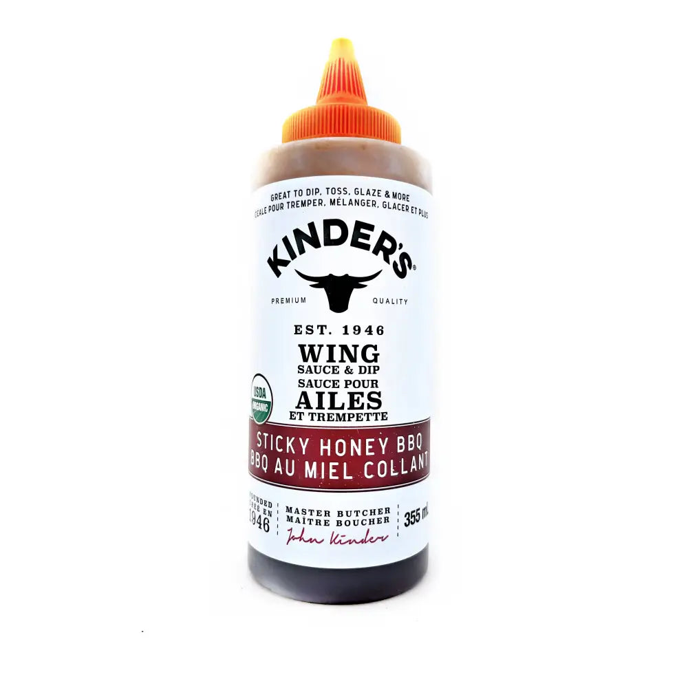 Kinder’s Sticky Honey BBQ 355 ml - BBQ Sauce