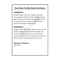 Korn Here To Slay Hotter Hot Sauce - Hot Sauce