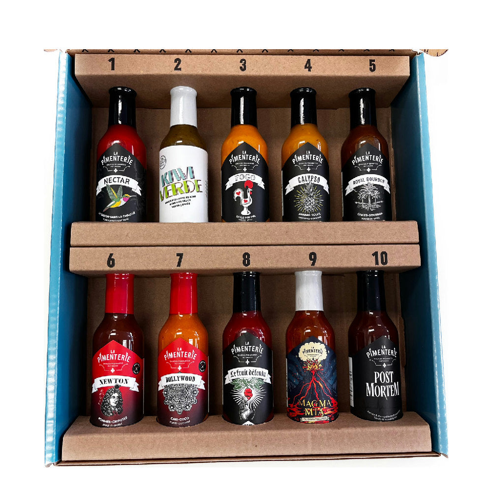 La Pimenterie Challenge 10pk Hot Sauce