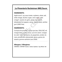 La Pimenterie Rocketman BBQ Sauce - BBQ Sauce