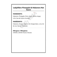 Ladykillers Pineapple & Habanero Hot Sauce - Hot Sauce