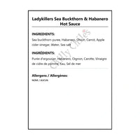 Ladykillers Sea Buckthorn & Habanero Hot Sauce - Hot Sauce