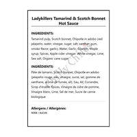 Ladykillers Tamarind & Bonnet Hot Sauce - Hot Sauce