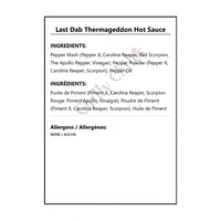 Last Dab Thermageddon Hot Sauce