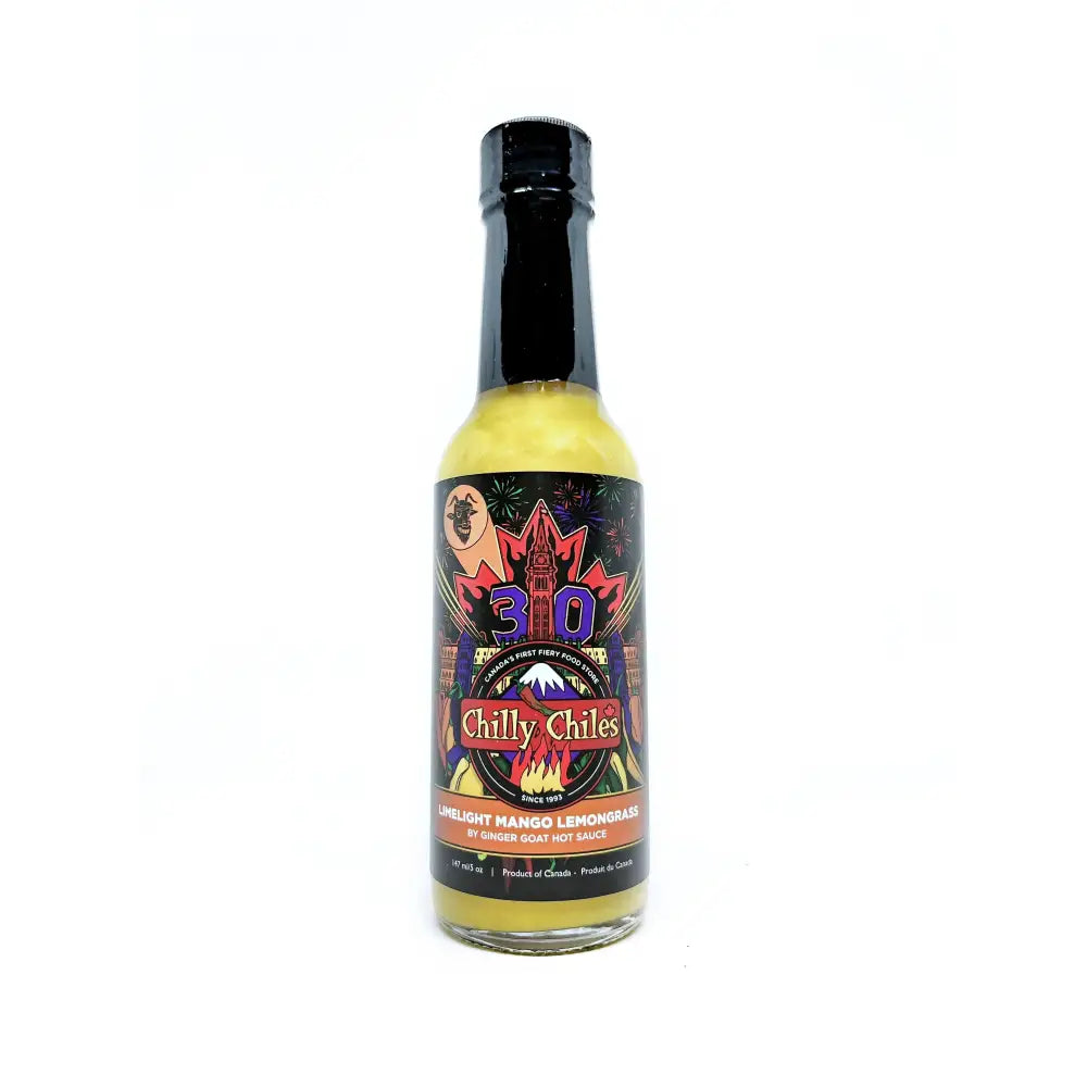 Limelight Mango Lemongrass by Ginger Goat Hot Sauce - Hot Sauce