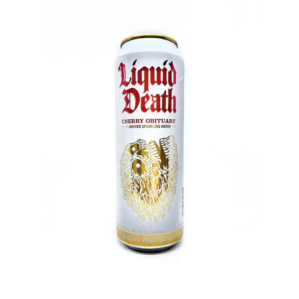 Liquid Death Cherry Obituary - Snacks