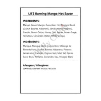 LITS Burning Mango Hot Sauce - Hot Sauce