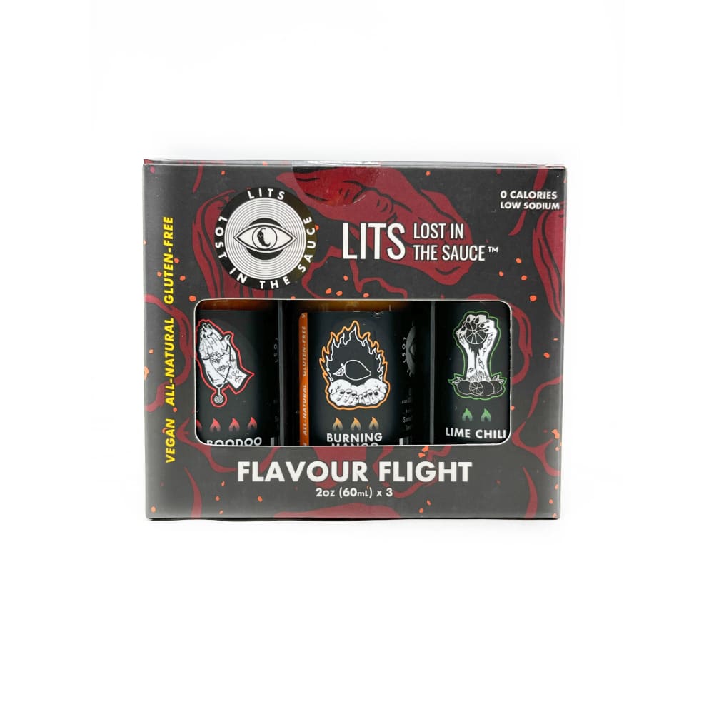 LITS Flavour Flight 3pk Hot Sauce - Hot Sauce