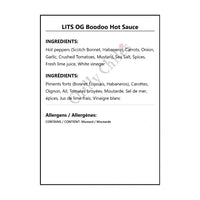 LITS OG Boodoo Hot Sauce - Hot Sauce