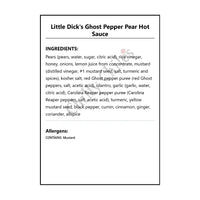 Little Dick’s Ghost Pepper Pear Hot Sauce - Hot Sauce