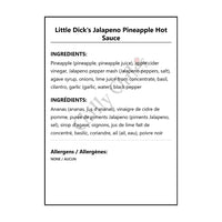 Little Dick’s Jalapeno Pineapple Hot Sauce - Hot Sauce